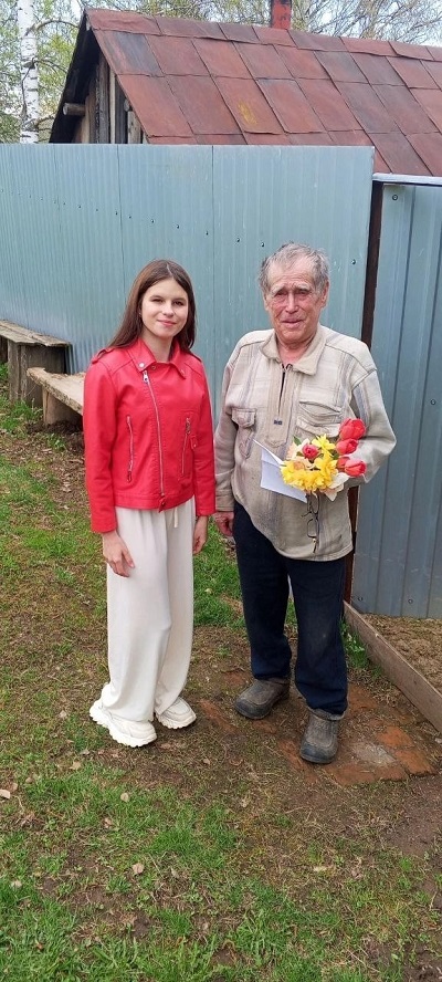 Поздравление ветеранов, тружеников тыла, детей войны с 80-летием Победы в Великой Отечественной войне.